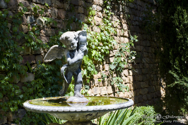 Open gardens: Strange baby statues