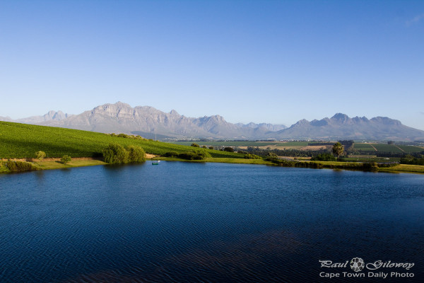 The mountains of Stellenbosch