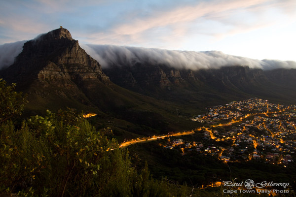 Table Mountain's tablecloth