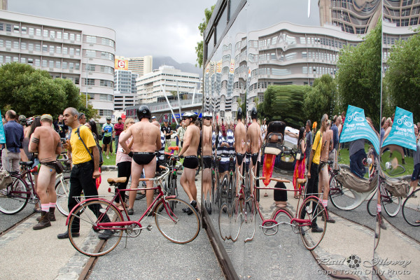 Not so very naked World Naked Bike Ride