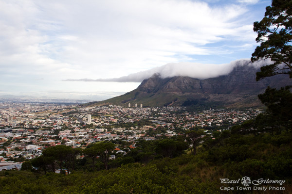 Clouds and the City Bowl