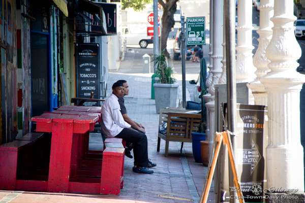 On the bench