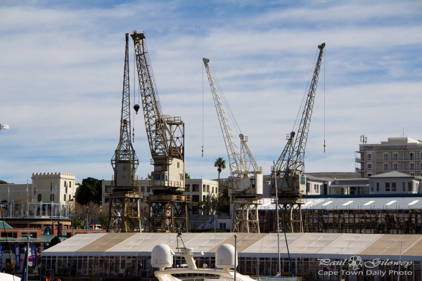 The cranes of Robinson Dry Dock