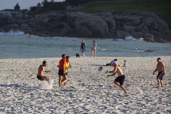 Touchies on the beach