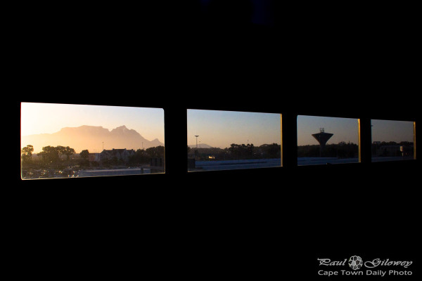 Table Mountain from Cape Town International