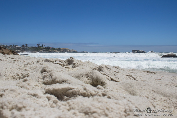 Our pretty white beach sand