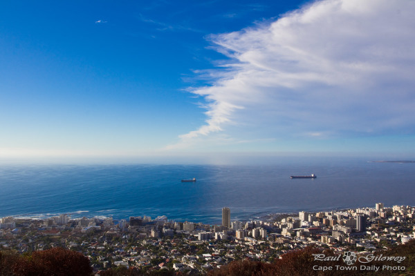 Encroaching cloud - a view from Lion's Head