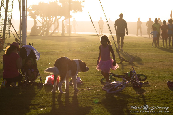 The doggie and the girl