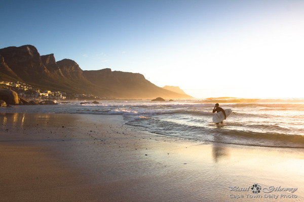 Surfing Glen Beach