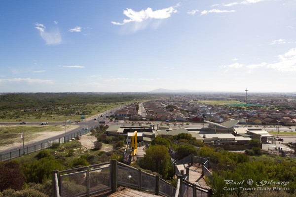 Khayelitsha's visitor's centre from Lookout Hill