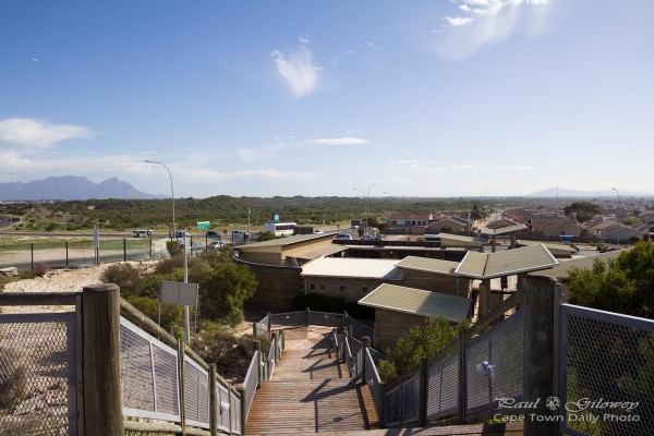 The lookout deck on Khayelitsha's Lookout Hill