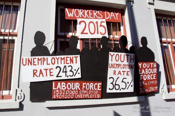 1 May is Worker's Day in Cape Town