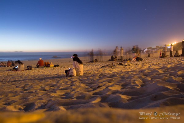 A night on the beach