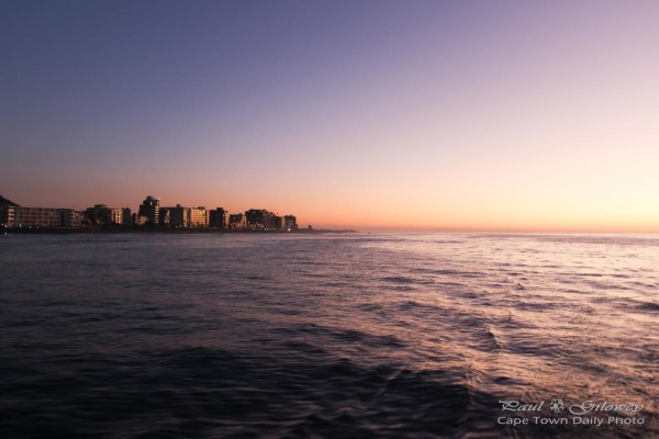 Sunset from Table Bay